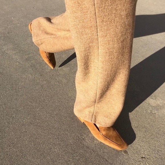 Neil J. Rodgers Liscia Loafer in Camel Suede 38.5 - Picture 9 of 16